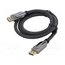 HCABF Cable; DisplayPort plug,both sides; textile; DisplayPort 1.4 wF1O7qdKq86VbDu5W-qYq4e-PJ8G7_at3RgY0XtmUig