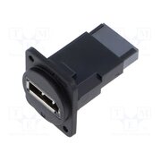 CP30233X Coupler; DisplayPort socket,both sides; FT; 19x24mm; plastic 4G74b_kjeFPzi1ouzZEoEl2pz92HH3ImOr6_7-zZ7PI