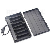 BATTERY HOLDER 8xR6 (AA), hermētiska kaste ar slēdzi un kabeli

 ILAB8R6DJ.jpg