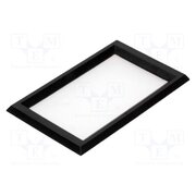 EA 017-17UKE Frontal bezel; Dim: 74x44.7mm; 58x32.5mm; ABS; Colour: black Qt171xCH1MLvgkzuGLYXnV9N4ZD4x-f1XfwcaFg9-5Y