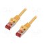 CQ2047S Patch cord; RJ45 plug,both sides; S/FTP; 6; stranded; Cu; 1.5m hEyswKibNinF2IzCdA5WbkBdHiVmY_JcXzEtzHfvUfU