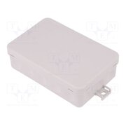 34891601 Enclosure: junction box; X: 85mm; Y: 130mm; Z: 37mm; IP55; grey; 2K 886aUjSseUM72cJLEPjNih3JWTbDb_U_V6a7tNHtPk4