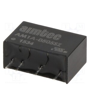 AM1A-0505SZ Converter: DC/DC; 1W; Uin: 4.5÷9VDC; Uout: 5VDC; Iout: 200mA; SIP6 KCGp_bf2VjoewQ3VpO2Ve5FesO7GDJFIrnuosGlSABE