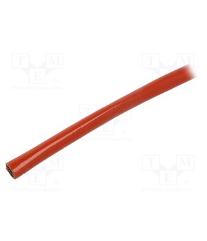 SCS4KV 7.0 RB 100 Insulating tube; fiberglass; brick red; -60÷250°C; Øint: 7mm c-jDkshfslRg6REq0wRZfAgeixDNM2OxccYwF6jt-qw
