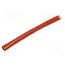 SCS4KV 7.0 RB 100 Insulating tube; fiberglass; brick red; -60÷250°C; Øint: 7mm c-jDkshfslRg6REq0wRZfAgeixDNM2OxccYwF6jt-qw