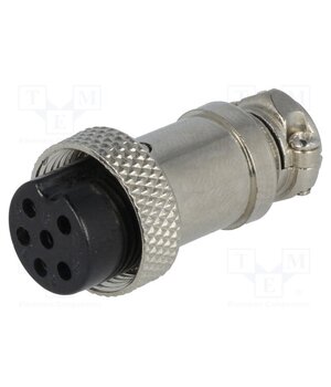VG04015 Connector: microphone; plug; female; PIN: 6; for cable; straight I30XNIYjlprPNZCDMPWDqekGizXd0jO-6p1PqMIaf6o