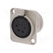 NC4FD-L-1 Connector: XLR; socket; female; PIN: 4; soldering; silver; 10A NsHWOdy5j2HqRXkq2a575iwatfK3thGxfFzUOKWV3m8