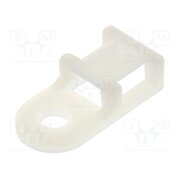 FIX-TH-3 Holder; screw; polyamide; natural; Tie width: 5.5mm; Ht: 4.8mm MzQjfMPfCB8PQOquY-UmFI_UYNOMRwOm3n3PL7O_INE