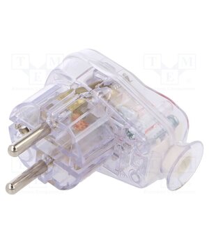AWA-ŁKB TR Connector: AC supply; male; plug; 2P+PE; 250VAC; 16A; for cable DAtskNdoyDVWo8RJMSbCxx5xE4E5UG286EEj_ZFqpo4
