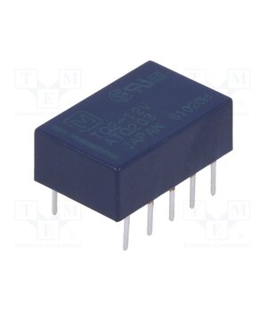 TQ2-12V Relay: electromagnetic; DPDT; Ucoil: 12VDC; Icontacts max: 2A; TQ 3HBUzwuocPR7ddh2UF3Ny2rzXCNrSxQh-hMCuzMkq_A