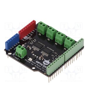 DRI0039 DC-motor driver; TB6612FNG; 32kHz; PWM,TTL; 1A; Uin mot: 2.5÷13.5V 80NGwmUNHZSaZiJHp5Ye_I8UYINBWgEdGmBCIbVjoZQ