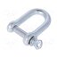 SK.8 Dee shackle; steel; for rope; zinc; 8mm 1F-Sa2AzigpcyQMiGSwOpgl9BHENAqSPV0slsPvdT00