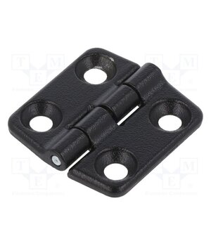 3.ZN10.001-04 Hinge; Width: 29mm; zinc and aluminium alloy; black; H: 30mm m_hEa2kFsd7iMEqrb88nY9n3XyYZvnb2K0371Mtm1rQ