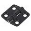 3.ZN10.001-04 Hinge; Width: 29mm; zinc and aluminium alloy; black; H: 30mm m_hEa2kFsd7iMEqrb88nY9n3XyYZvnb2K0371Mtm1rQ