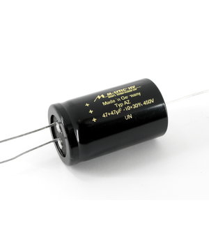 KONDENSATORS Elektrolītiskais 47+47µF 450V 30x50mm Mundorf

 KE47_45_MD.jpg