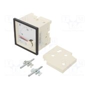 BA271NE4160000 Ammeter; on panel; I AC: 0÷100A; Class: 3; 300V; BA27; 72x72x64mm AV7G8p5jE-Jy3Qwu9ilcMTEH3mfp9KAcf1nj_umMjJw