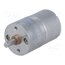 FIT0495-I Motor: DC; with gearbox; 2÷7.5VDC; 600mA; Shaft: D spring; 357rpm wjzsGFkmJNMtPSzVx41ormXXIGjhdHAbGKJU6Yy98To