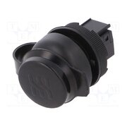 IE-FCM-USB-A USB socket; 22mm; FrontCom; -40÷70°C; Ø22mm; IP65; black Rx1ixefTCGW2xCWSyfjzkeZSSbrhpQXdycu-cobqb6Q