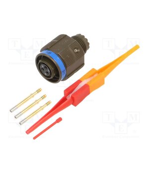 D38999/26WA98SN Connector: military; plug; female; PIN: 3; straight; crimped; 7.5A 1_hDfD53s3bt3kOwBcdoWA7-JtYbNW11eHeGCQ6ONbM