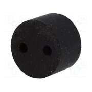 53316220 Insert for gland; 2mm; M16; IP54; NBR caoutchouc; Holes no: 2 oTa2y3QkwZVgQ9V3FvT0sReAf4Bwd6eDAZv7Kbfi6WQ