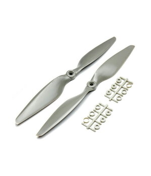Propeller CW/CCW RC kvadrokopteram, neilons, 254x114mm, 1 pāris

 AADR25.jpg