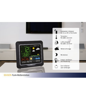 Bezvadu meteoroloģiskā stacija SEASON

 ATEA123+3.jpg