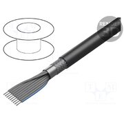 09180407007 Wire: ribbon; round; 1.27mm; stranded; Cu; PVC; black; 30.5m D4J1p0Vx5vA6Z6azqnRq9F6DR4x4oWaARCXfVi1OVsQ