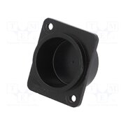 CP30400MB3 Protection cap; black; metal; XLR standard; Holes pitch: 19x24mm Yu6ZFzFCAa3stPXb_qlwqI8858T5BqoJ1_Hny7mSK9U