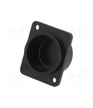 CP30400MB3 Protection cap; black; metal; XLR standard; Holes pitch: 19x24mm Yu6ZFzFCAa3stPXb_qlwqI8858T5BqoJ1_Hny7mSK9U