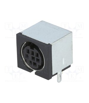 4850.2810 Connector: DIN mini; socket; female; PIN: 8; shielded; THT AN9gB9BFGV-SI5kaizB8J9a8H6MdukeoIzKXzIzERNg
