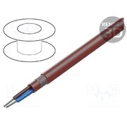 23160 Wire; SiHF-C-Si; 2x0.75mm2; Cu; stranded; silicone; brown-red 84I0mNskhyiGvTvEwJM8DIaZ7IOKU_R4Ho5QJ_NypXc