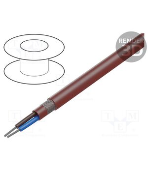 23160 Wire; SiHF-C-Si; 2x0.75mm2; Cu; stranded; silicone; brown-red 84I0mNskhyiGvTvEwJM8DIaZ7IOKU_R4Ho5QJ_NypXc