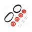 22T TRACK SET - RED Tracks; Kit: 4 wheels,nut x2,washer x2,screw x4; red; Ø: 35mm eFNglbBF4LfzEBRLHVBRlAztDDaTkB4Aig6p_HVUaCI