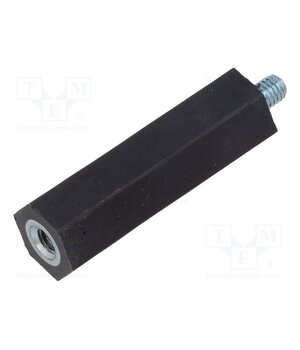 QSCP045M5 Insulating sleeve; Int.thread: M5; L: 45mm; UL94V-0; polyester xXgwf7yJHUweY9CCsM8BK5EPnDvYccgrye5KU5FmdIE