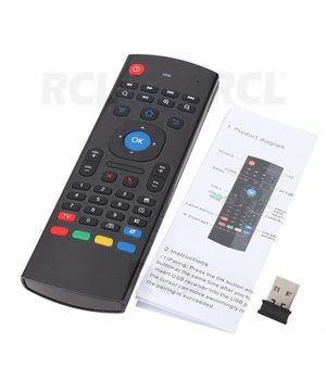 Mini bezvadu (2,4 GHz) gaisa peles tālvadības pults atbalsta Android, Windows, Mac OS un Linux

 ADVUC01.jpg