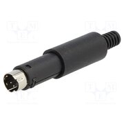MDC-004 Connector: DIN mini; plug; male; PIN: 4; soldering; for cable YwBAimq2rPfWoHJzYKOSxaNG_K2M8YkX6Ws-nEsfDws