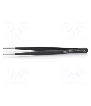 92 78 77 ESD Tweezers; Blade tip shape: rounded; Tweezers len: 145mm; ESD RvuG0_0xzNOjzXFiKO9Fa802hUs5tUL6aZmEI8t9PaQ