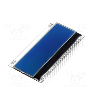 EA DOGM132B-5 Display: LCD; graphical; 132x32; STN Negative; blue; 55x17.5mm CEx2zFE3HIFfj9EfJjvZFTYiIlQu4lh-mVZ7fTvC7mY