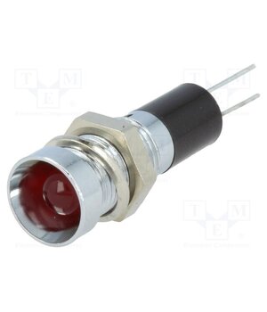 2692.8221 Indicator: LED; recessed; red; 12VDC; Ø8mm; for PCB; brass; ØLED: 5mm ZQBPAm__EIF9CMhFEPZSLWdu8Nbb3v523duZgT2M1aQ