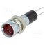 2692.8221 Indicator: LED; recessed; red; 12VDC; Ø8mm; for PCB; brass; ØLED: 5mm ZQBPAm__EIF9CMhFEPZSLWdu8Nbb3v523duZgT2M1aQ