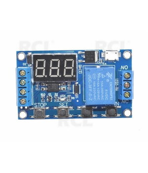 Taimera modulis M792 6-20V 10A daudzfunkcionāls, ar releju, 0-999 sek.

 ABT06+1.jpg