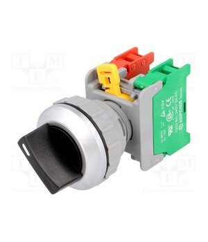 SS30-1O/C BK, 1-2 2POSITION Switch: rotary; 30mm; Stabl.pos: 2; NC + NO; black; IP65; SS30; Ø30mm LZTGIWNNnfo8k9xlORacT4yXv4AvR5LXvt_Plvetu-w