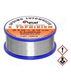 LC60-0.50/0.1 Tin; lead-based; Sn60Pb40; 0.5mm; 0.1kg; reel; 190°C; 2.5% Fa1KFz_SHVEG32vhZ_EfzMoZu2uMgFTXRmVCXWvMgkM