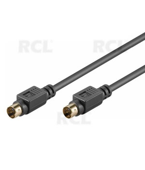 KABELIS SVHS 4-pin (M) <-> SVHS 4-pin (M) 1 m

 CKA165G.JPG