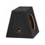C1030 BLACK Car loudspeaker enclosure; MDF; black; 250mm; Grooving: 272mm 12xS2p8AKOy2CUPuV160beY3stz544ZMHVjkHp24LVw