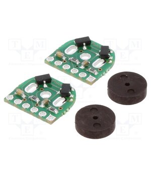 MAGNETIC ENCODER PAIR KIT Sensor: Hall; Kind of sensor: encoder; encoders,magnet; 2.7÷18VDC pJYqmAA9tqSVqgXUJgcueuefbXYYk2AZHNn8_Brh4X8