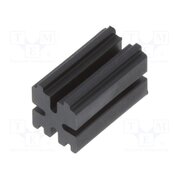 8GE04V80262 Spacer sleeve; LED; ØLED: 3mm; L: 9mm; black; UL94V-0; polyamide cYW8tkGNPEjV6_5JhAselNOvo5Rgx_s2ask3gJvh-ZY
