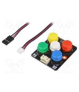 DFR0075 Sensor: touch; switch; analog; 3.3÷5VDC; Ch: 5; Gravity; Arduino 2DCELpi0bsclSNYhi8g3INhteKfedUxTIva5AMyQuzc