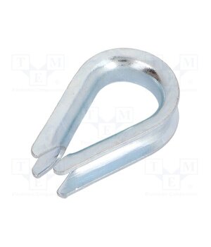 KU.8 Thimble for rope; steel; for rope; Ørope: 8mm; zinc; DIN 6899B AWWxPHtu6_XWYT6AuhIP_lfCo5yNYc0gnLY324c8CaY
