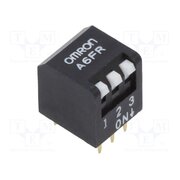 A6FR-3101 Switch: DIP-SWITCH; Poles number: 3; ON-OFF; 0.025A/24VDC; Pos: 2 K4oWIJ7JJtZAGmrJrgpfWKUL7Kx-x4xh8ZrULJty55w